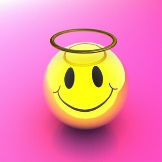 Cartoon Character Smiley Face Fun And Cute Plate