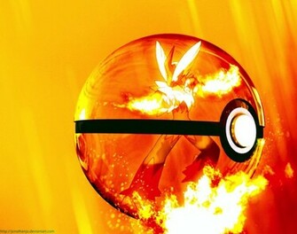 Mega Blaziken Pokeball By Jonathanjo