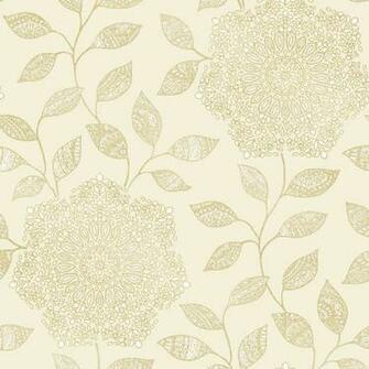 Shirazi Champagne Bohemian Floral Wallpaper Bolt Transitional