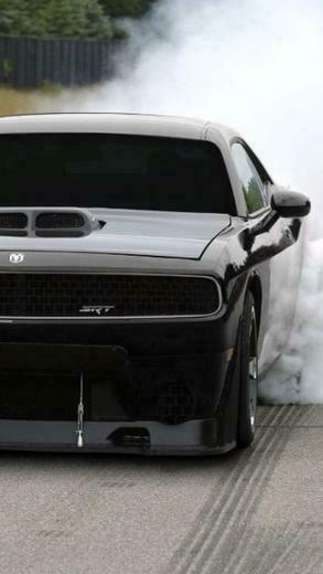 Muscle Car Burnout iPhone 5c 5s Wallpaper
