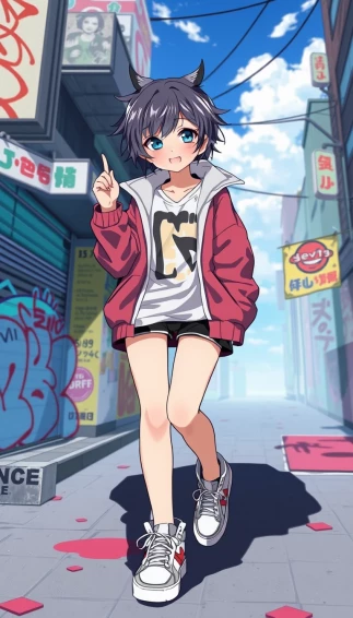 Anime Tomboy Wallpaper