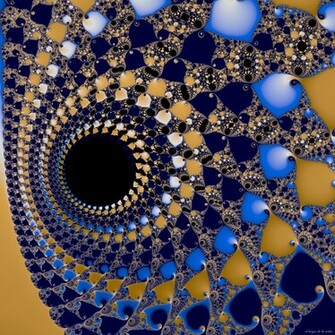 Mandelbrot Fractal Z Travel Iii By Elbrujodelatribu