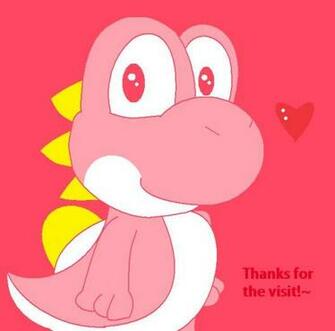 Pink Yoshi By Yoshiluigifan22
