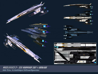 Ssv Normandy Sr2 Mass Effect By Oliverjanoschek