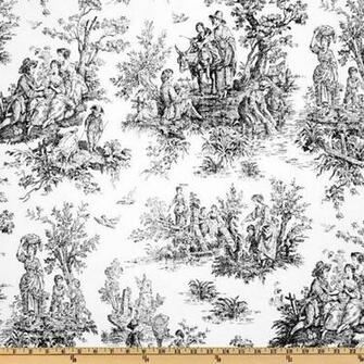 Colonial Black Toile Wallpaper Joy Studio Design Gallery Best