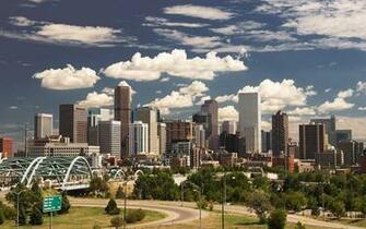 Denver City Skyline Wallpaper More Home