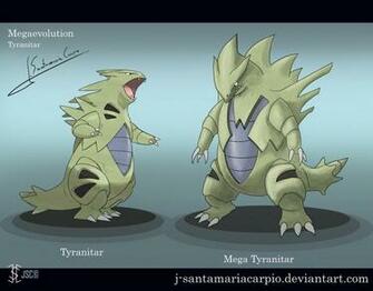 Mega Tyranitar Pokemon X Y By J Santamariacarpio