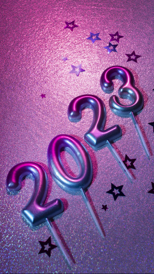 Happy New Year Aesthetic Image For Social Media