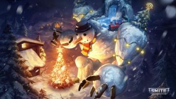 Smite Landscape Concept Art Christmas