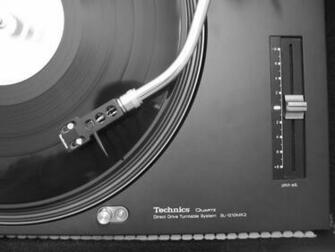 My Wallpaper Music Turntable Technics