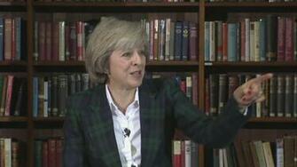 Theresa May HD Wallpaper