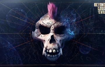 Wallpaper Monkey Tatoo Map Scull Dark Background Beyond Good
