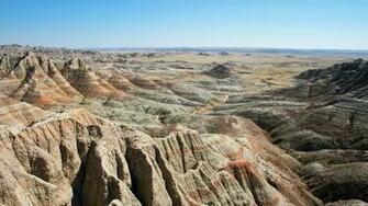 The South Dakota Badlands 4k Wallpaper