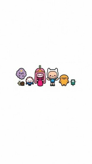 iPhone Wallpaper Cartoon Adventure Time More