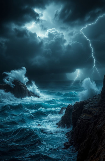 Stormy Ocean Wallpaper