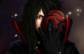 Naruto Shippuden Akatsuki Sharingan Masks Anime Tobi Uchiha Madara