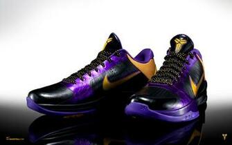 Kobe Bryant Shoes Wallpaper In Basketball