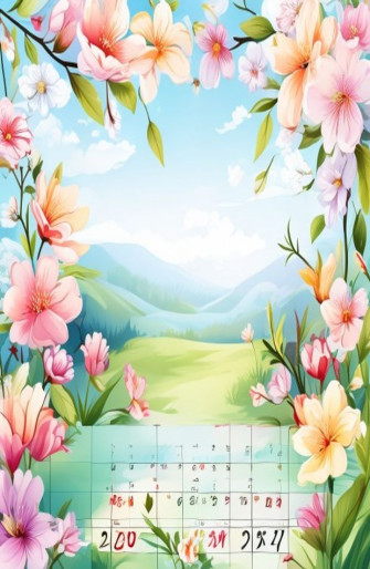 April Calendar Wallpaper