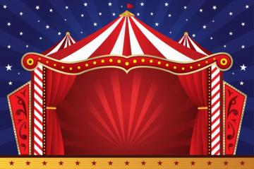 Circus Theme Wallpaper Top Background