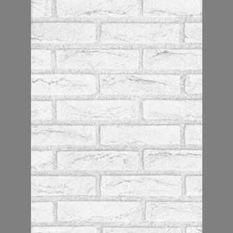 White Self Stick Stone Wall Contact Paper Brick Wallpaper