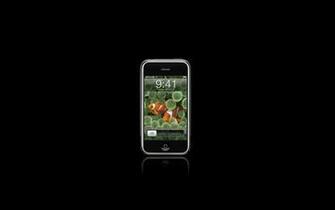 Black iPhone Desktop Pc And Mac Wallpaper