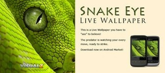 Snake Eye Live Wallpaper