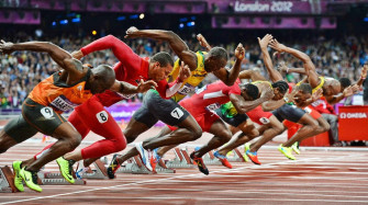 Men S Running Event Olympic Sports Wallpaper