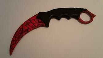 Karambit Crimson Web Wallpaper Image Photos Pictures Background