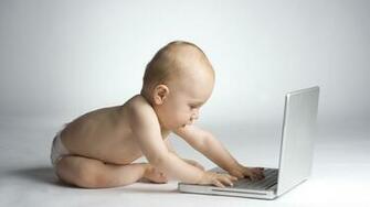 HD Wallpaper Kid Computer 4u