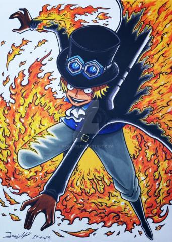 One Piece Sabo Fan Art