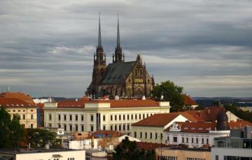 Wallpaper Czech Republic Cathedral The Brno