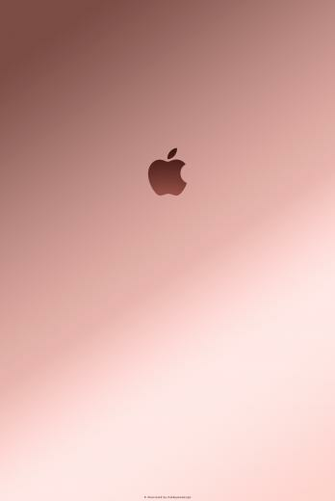 iPhone iPad Rose Gold With Apple2 Wallpaper For
