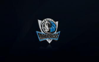 Wallpaper Black Blue Basketball Background Logo Nba Dallas