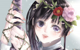 Kanao Tsuyuri 4k Wallpaper