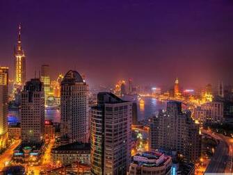 Colorful City Lights At Night 4k HD Desktop Wallpaper For