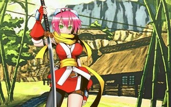 Samurai Girl Wallpaper