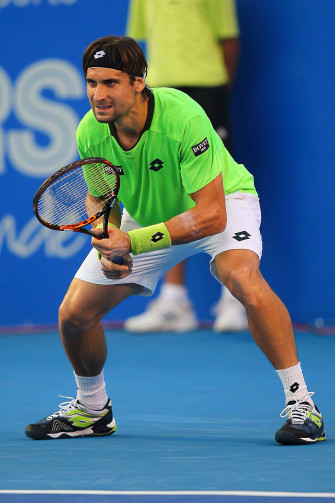 David Ferrer Ready Stance Wallpaper