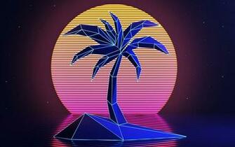 Neon 80s Wallpaper