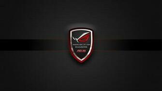 Asus Rog Republic Of Gamers Badge Logo HD 1080p Wallpaper