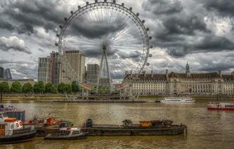 Wallpaper London England South Bank Image For Desktop Section