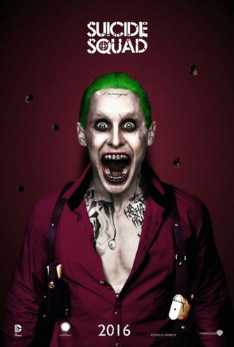 Suicide Squad Joker Poster By Camw1n