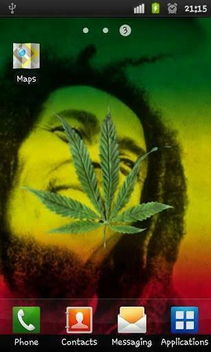 Live 3d Wallpaper Which Bring Leaf Of Marijuana Into Your Home