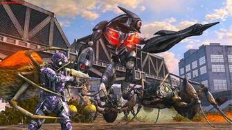 Earth Defense Force Chikyu Boeigun Shooter Action Fighting Sci Fi
