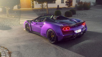 Novitec Ferrari F8 Spider N Largo 4k 8k Wallpaper HD Car