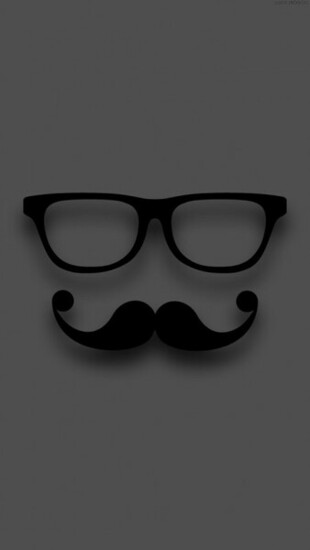Background Wallpaper Bows Mustaches Phones