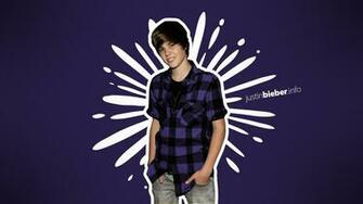 Justin Bieber Purple Wallpaper
