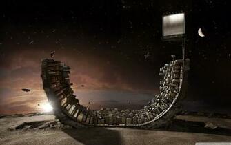 Surreal Art Skateboard Ramp Ultra HD Desktop Background Wallpaper