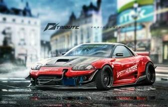 Wallpaper Mitsubishi Nfs Speedhunters 3000gt Yasiddesign