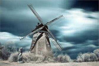 Go Back Gallery For Dutch Windmill Wallpaper