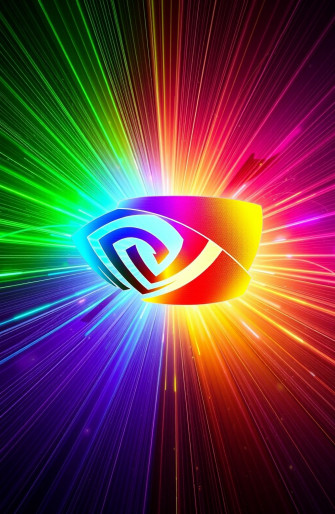 Nvidia Logo Rgb Wallpaper